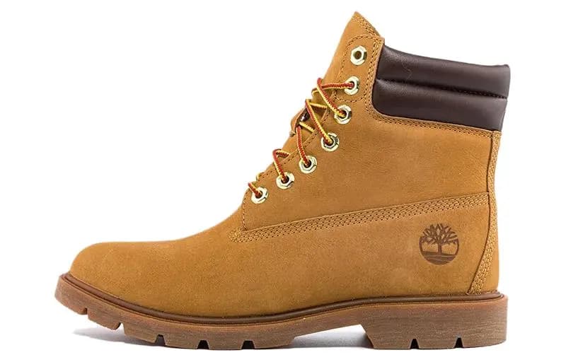 Timberland 6 Inch Double Collar Waterproof Basic Wheat Nubuck