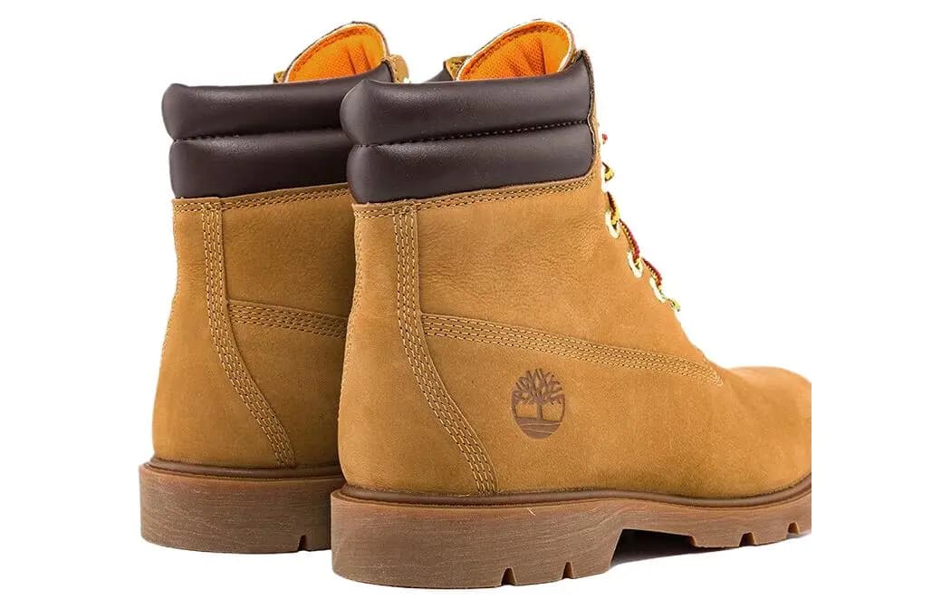 Timberland 6 Inch Double Collar Waterproof Basic Wheat Nubuck 5