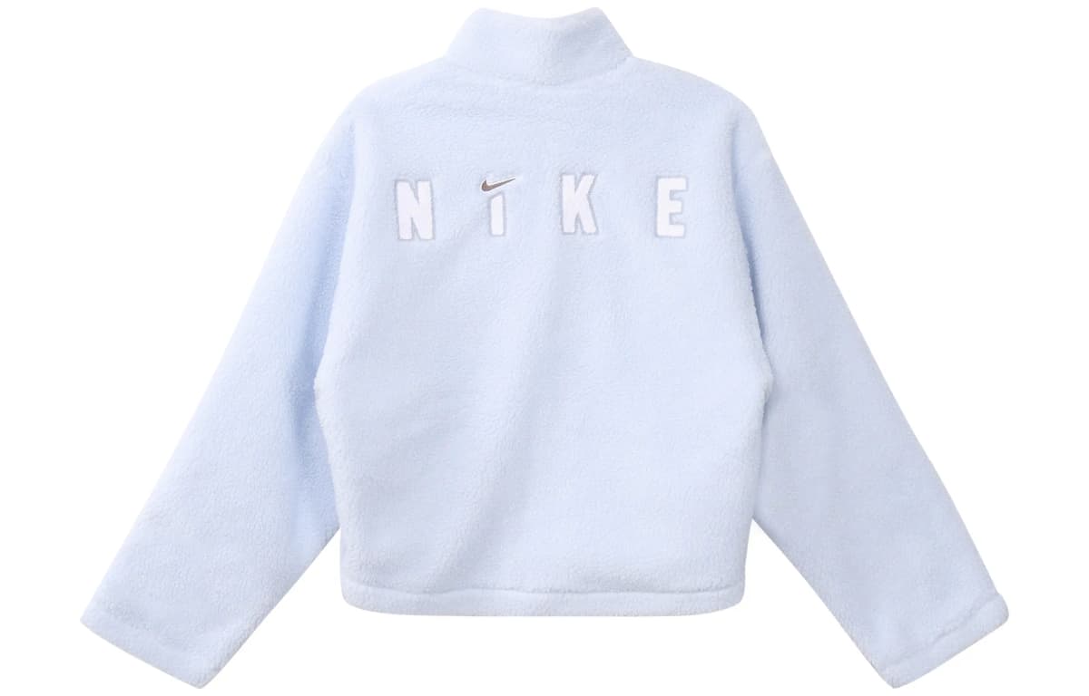 Nike Velvet Jackets Women's Purple Blue 2