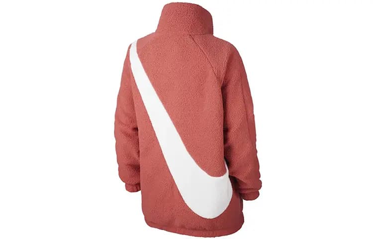 Nike Women'ss Reversible Swoosh Jacket Light Redwood/White 2