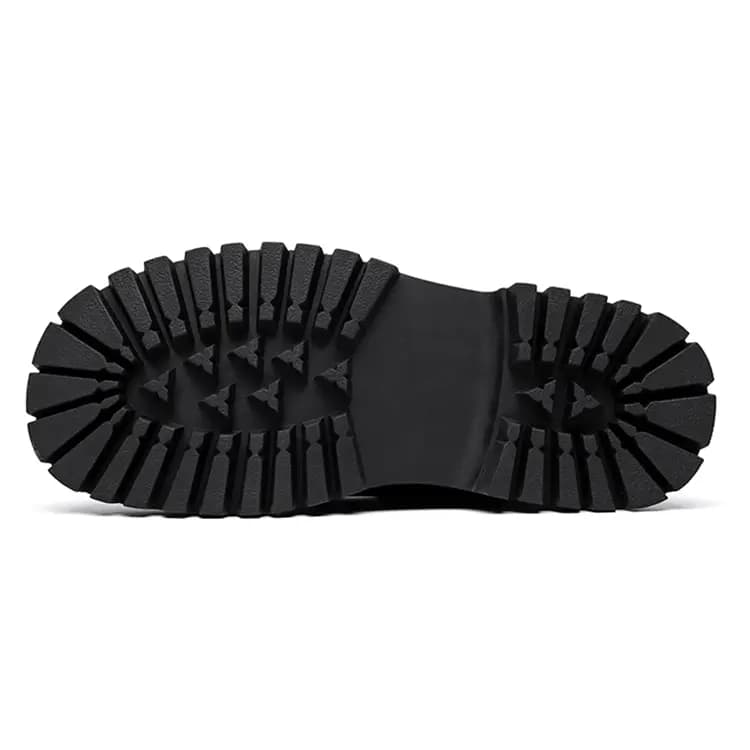 YEDANI Ankle Length Martin Boot Men's Black 6