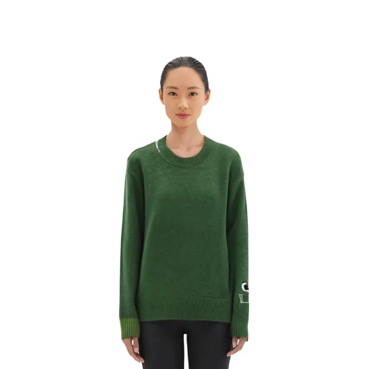 UNIQLO x Anya Hindmarch Qadın Sviter Yaşıl 3