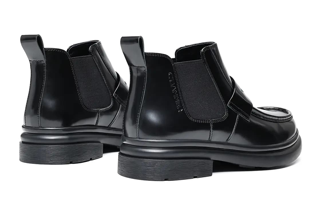 C°BANNER Ankle-Length Chelsea Boots Men's Black 3