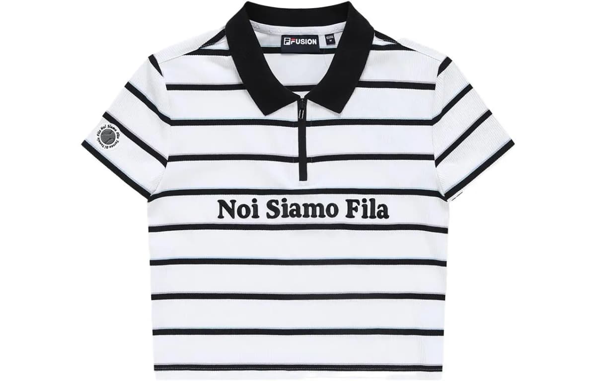 FILA FUSION Qadın Polo Köynəyi Ağ