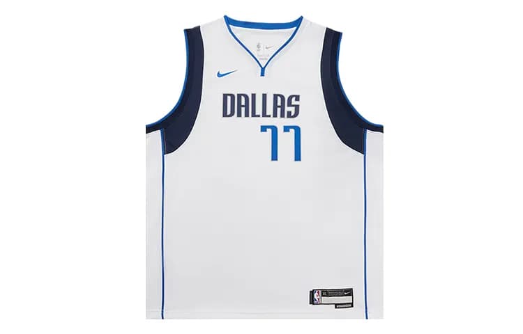 Nike Dallas Mavericks Luka Doncic Uşaq Basketbol Maykası Ağ