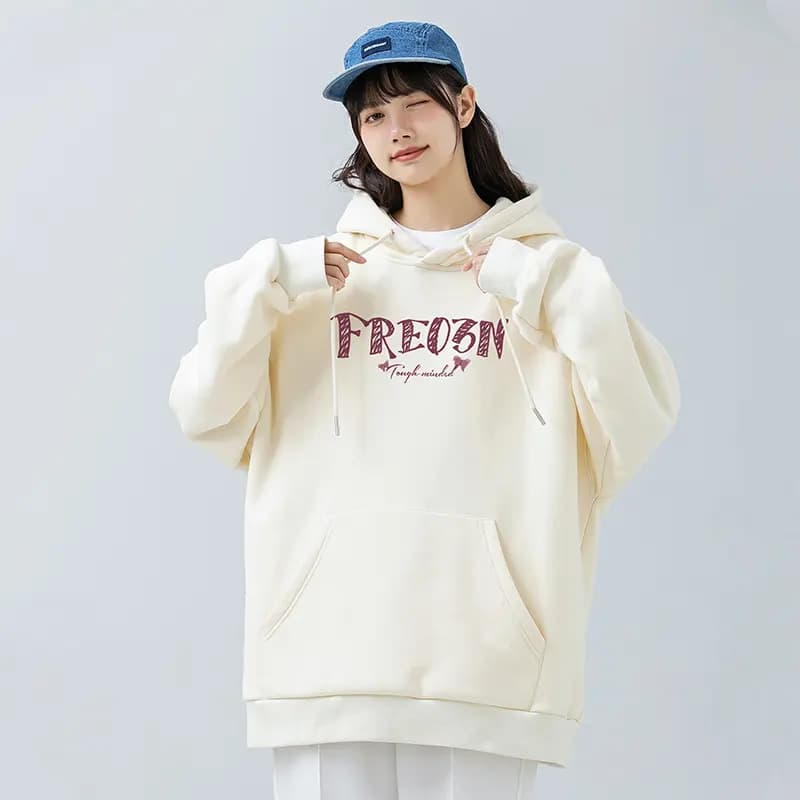 FREO3N Kapüşonlu Sweatshirt və Cins Şalvar Dəsti 11