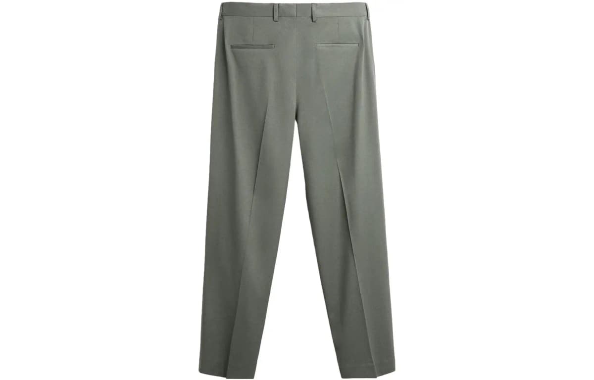 ZARA Suit Trousers Men Green 2