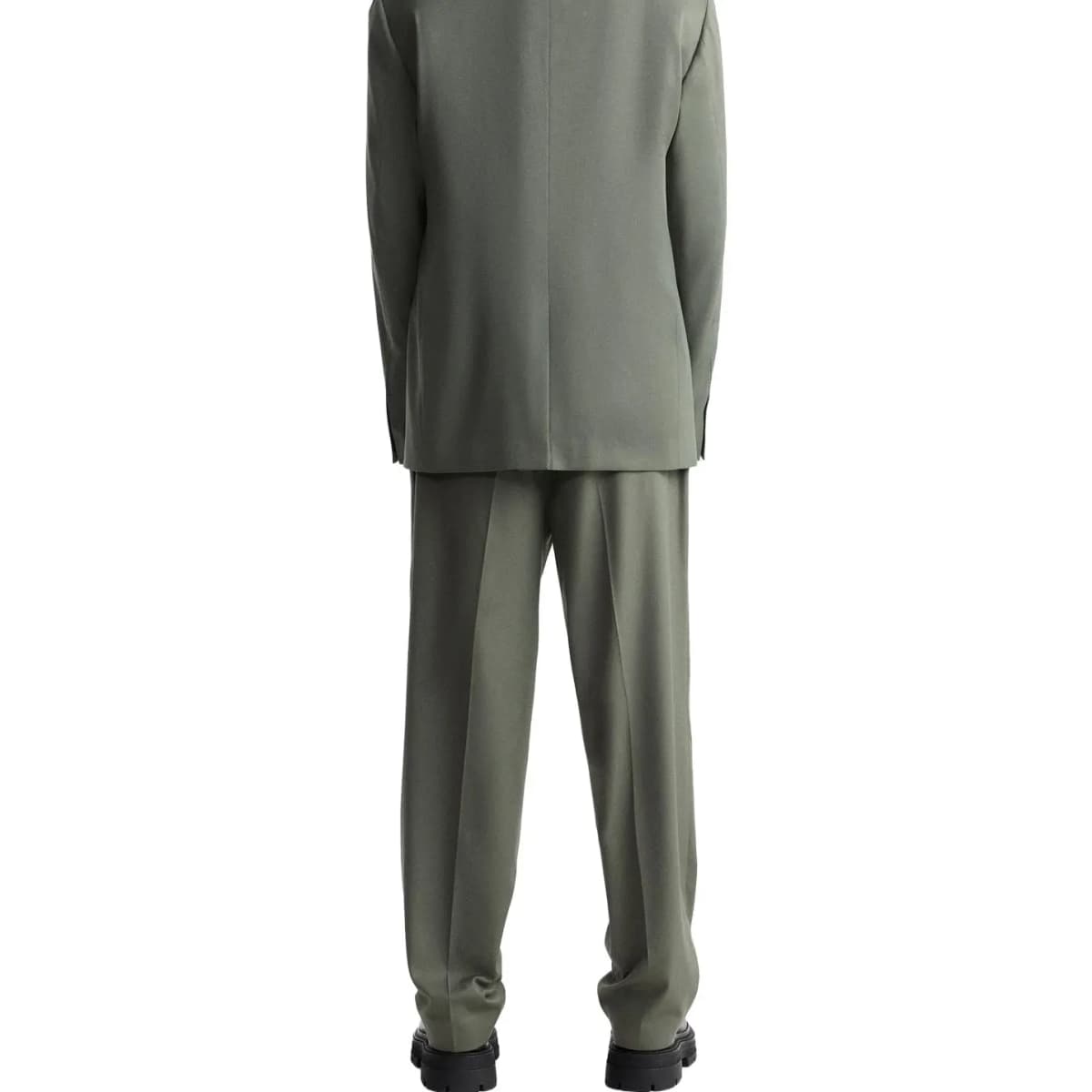 ZARA Suit Trousers Men Green 4