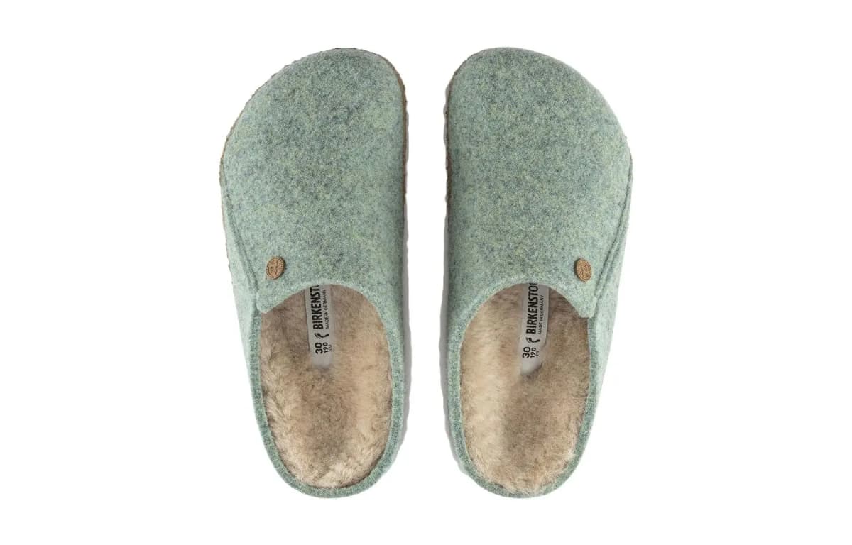 Birkenstock Uşaq Terliyi Boz/Yaşıl 4