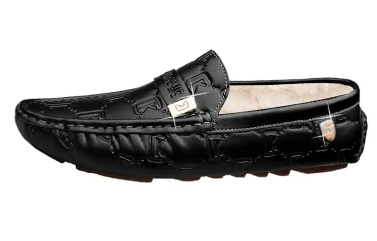 CKVUSAMG Gommino Loafers Men Black