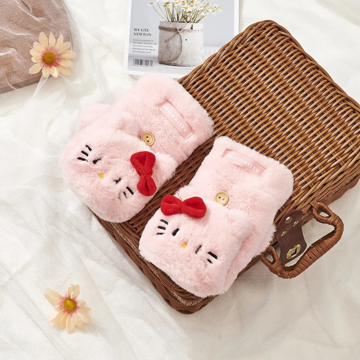 Sanrio Hello Kitty Əlcək Qadın Ağ 8