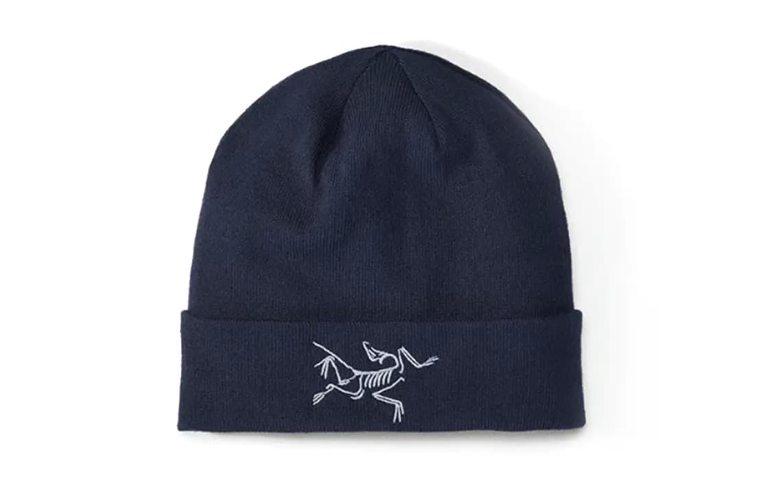 Arcteryx Recycled Polyester Beanies Unisex Blue Black