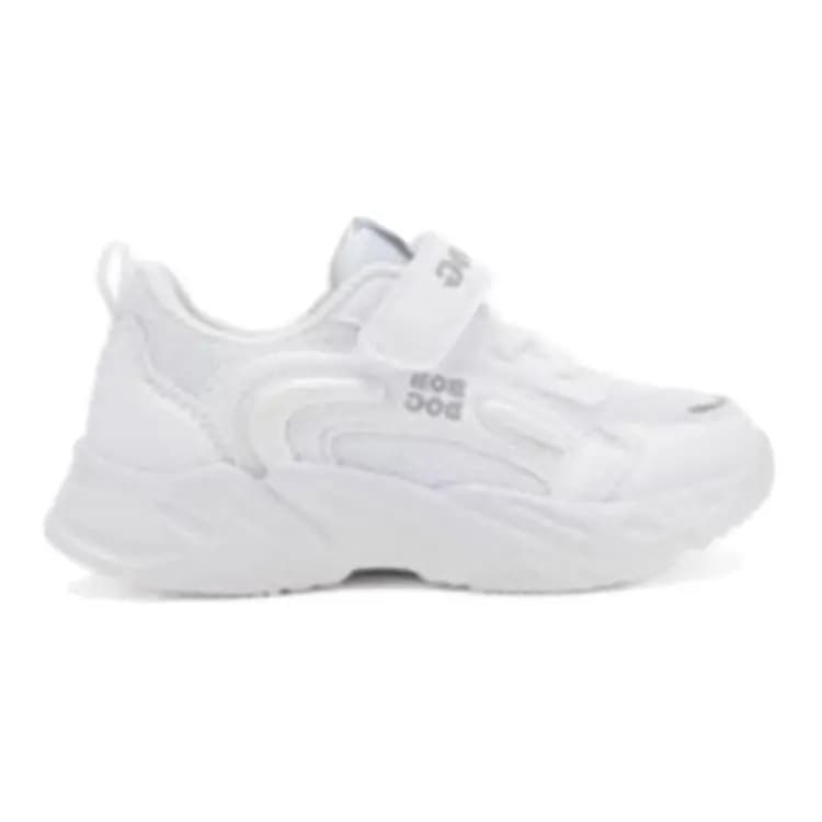Kids Bobdog Comfortable Versatile Anti-Kick Casual Shoes White 2