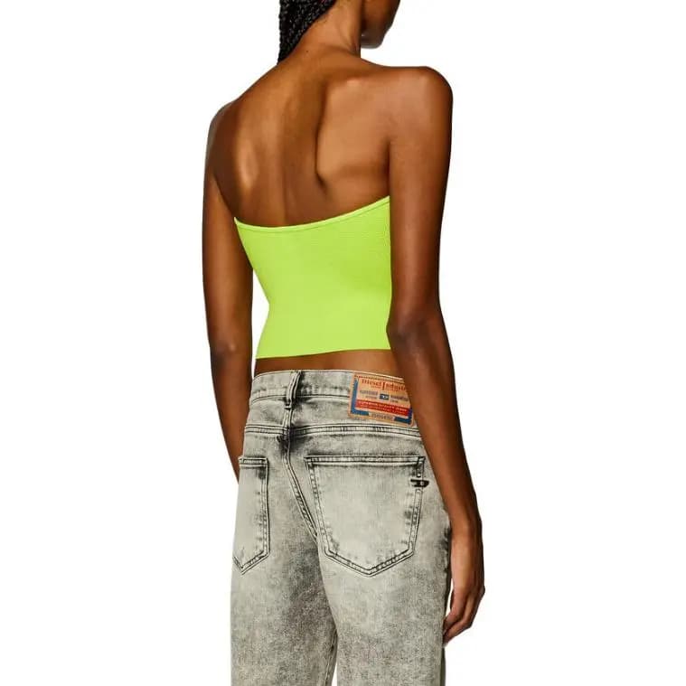 DIESEL M-Clarksvillex Logo Plaque Tube Top 3