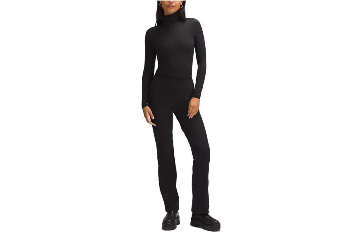 lululemon Solid High Neck Qadın Bodysuit 4