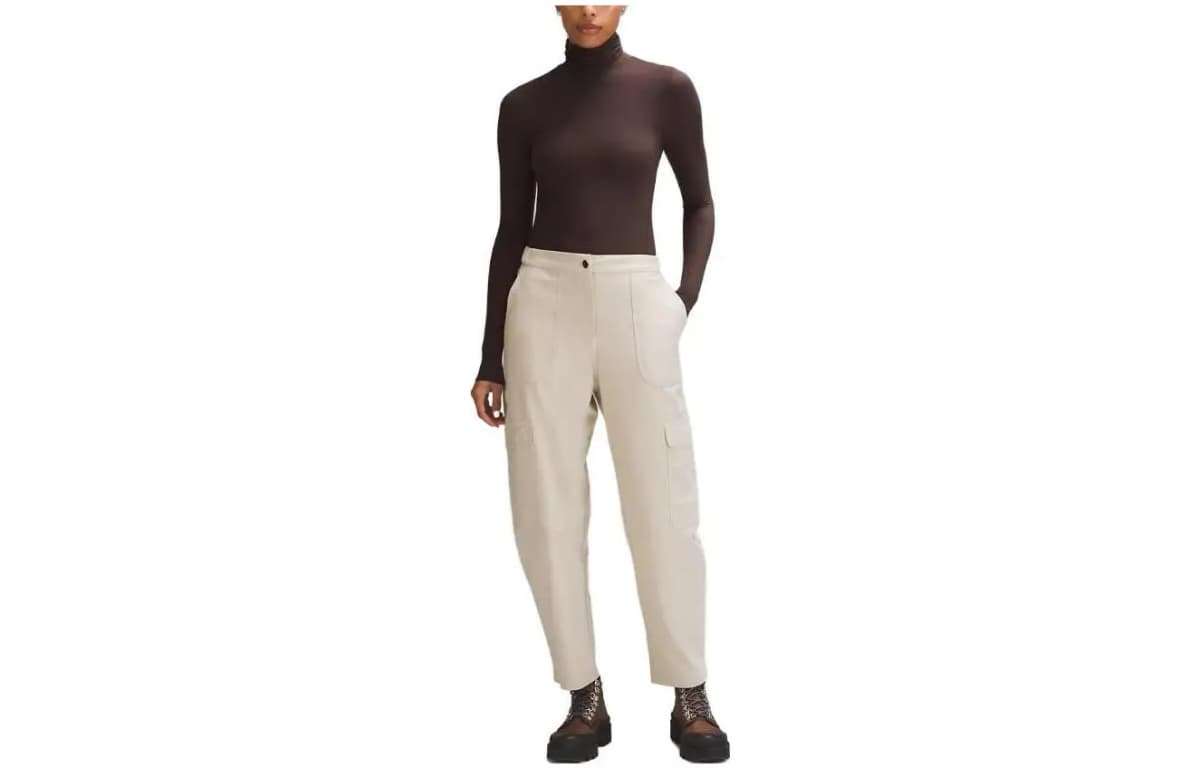 lululemon Solid High Neck Qadın Bodysuit 2