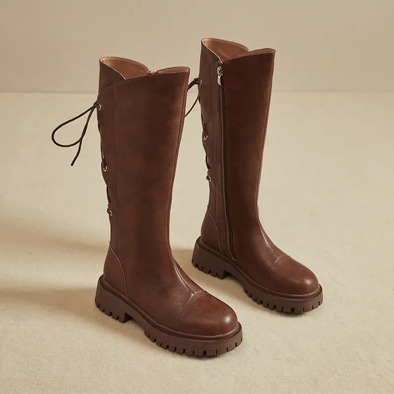 DAPHNE Knee high Boots 4.6cm Women's 7