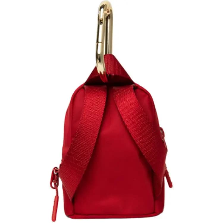 lululemon City Adventurer Casual Solid Color Zipper Closure Polyester Storage Pouch Nano Women's Red 2