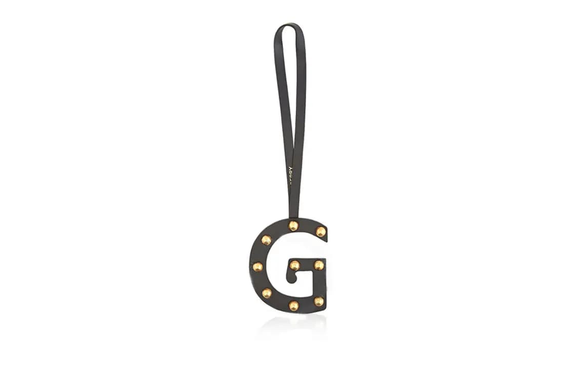 Burberry Logo Açar Bağı Qadın Qara