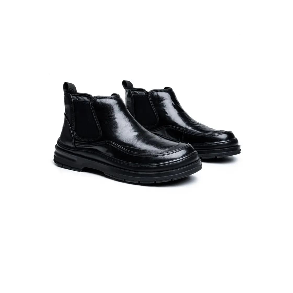 YEDANI Chelsea Boots Men's Black 3