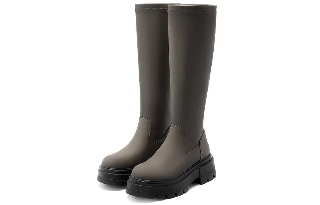 C°BANNER Knee-high Boots Women's Gray 3