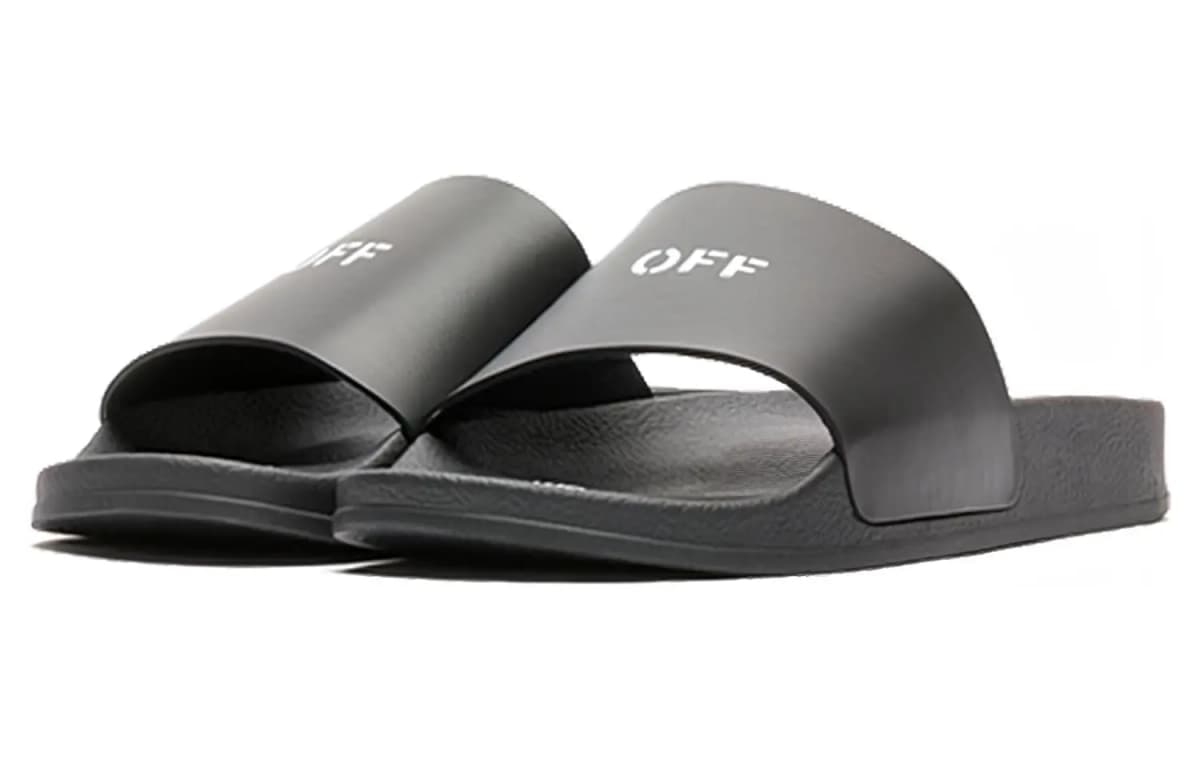 OFF WHITE Off Stamp Sliders Qara 2