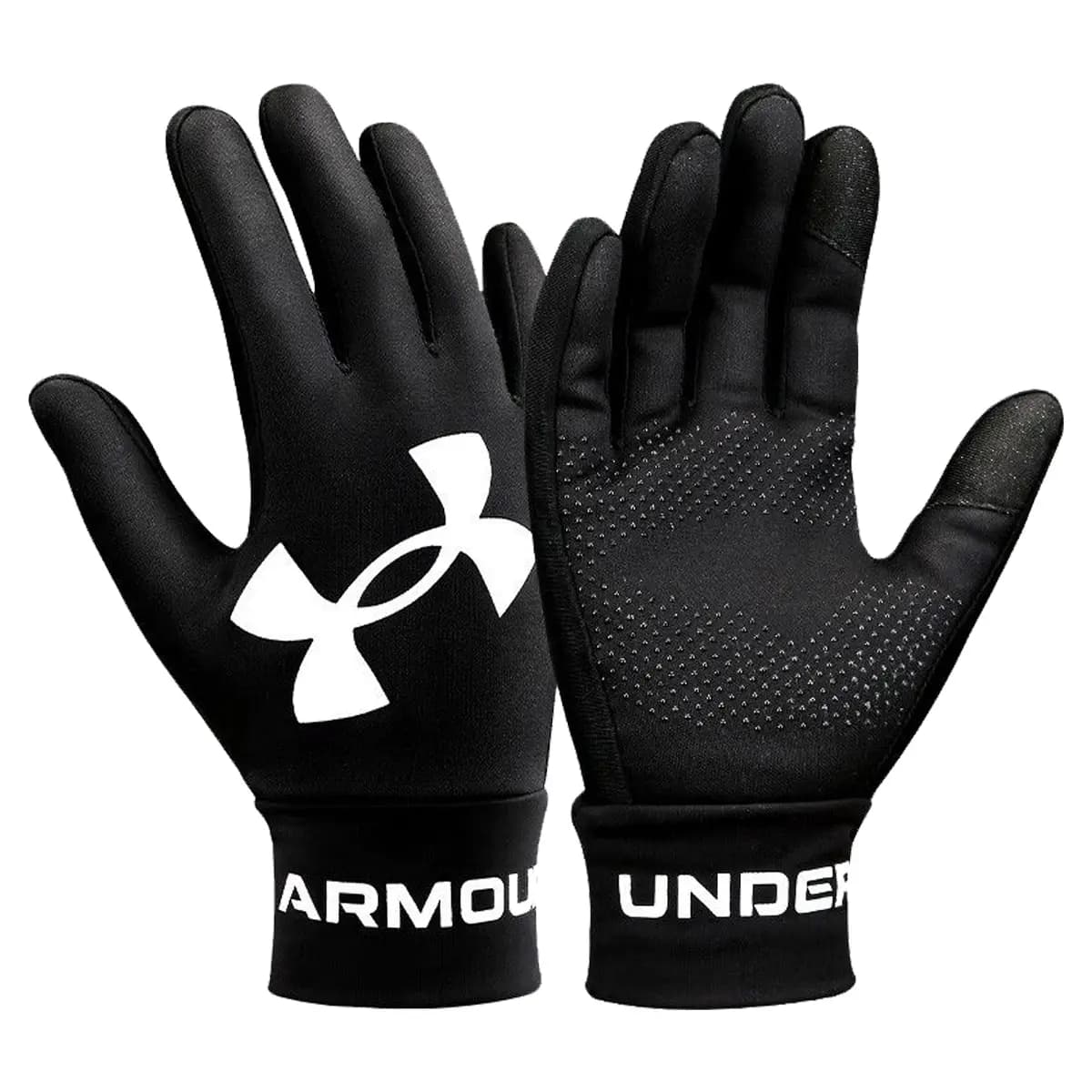 Under Armour Polyester Unisex İdman Əlcəkləri Qara/Boz