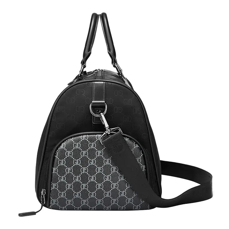COLINS KEIRS Travel Gym Nylon Duffle Bag Extra Large Unisex Black 5