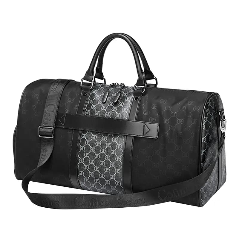 COLINS KEIRS Travel Gym Nylon Duffle Bag Extra Large Unisex Black 4