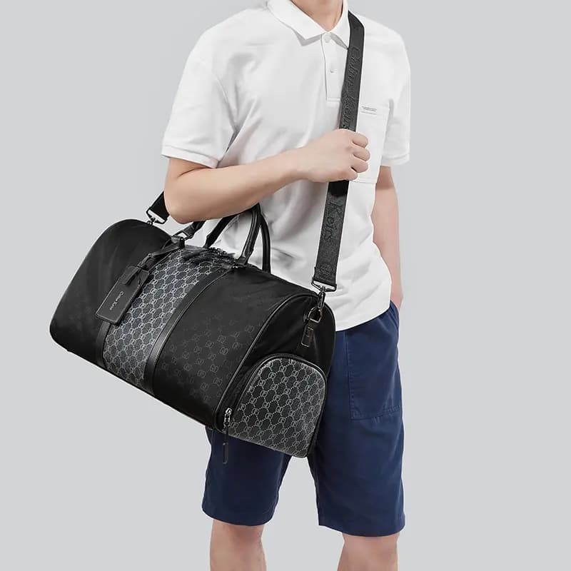 COLINS KEIRS Travel Gym Nylon Duffle Bag Extra Large Unisex Black 9