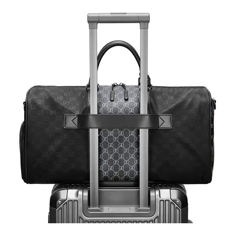 COLINS KEIRS Travel Gym Nylon Duffle Bag Extra Large Unisex Black 7
