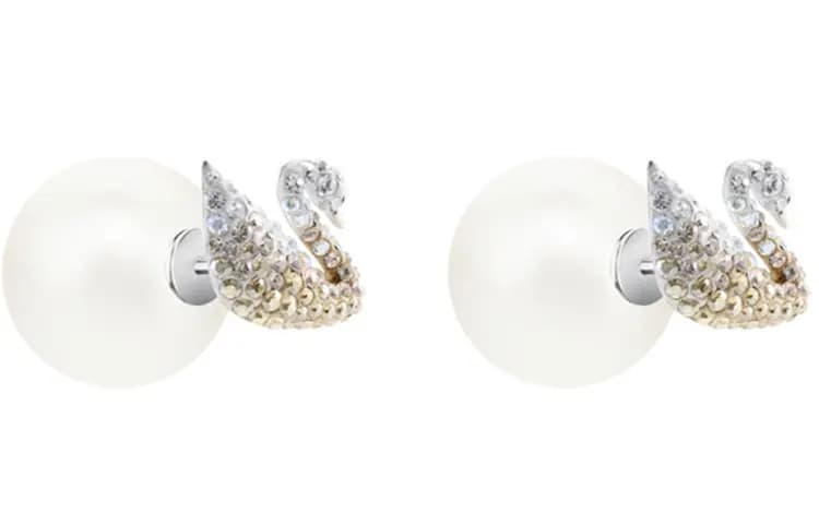 Swarovski Iconic Swan Sırğa Qadın 3