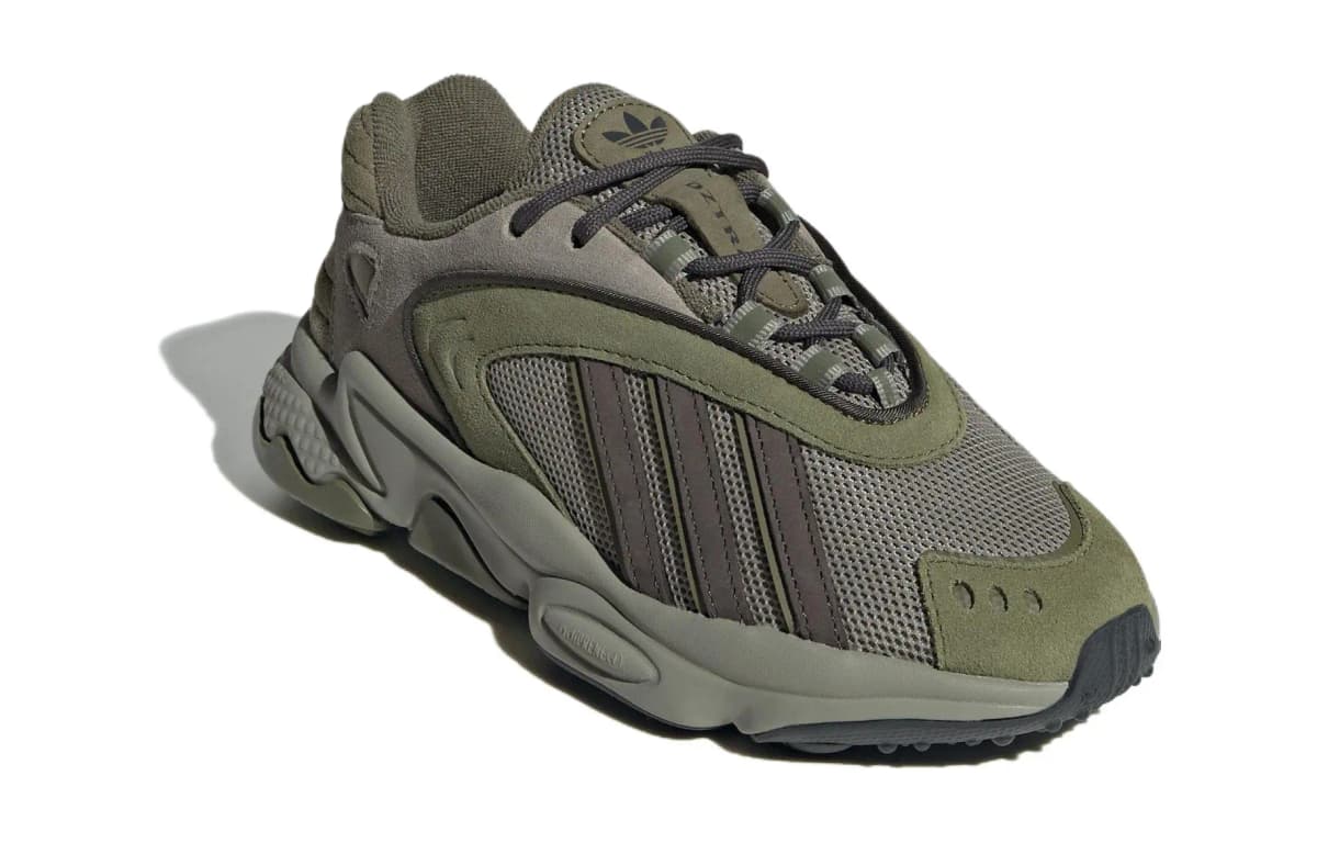Adidas Originals Oztral Durable Breathable Kids Lifestyle Shoes Brown Teenagers 3