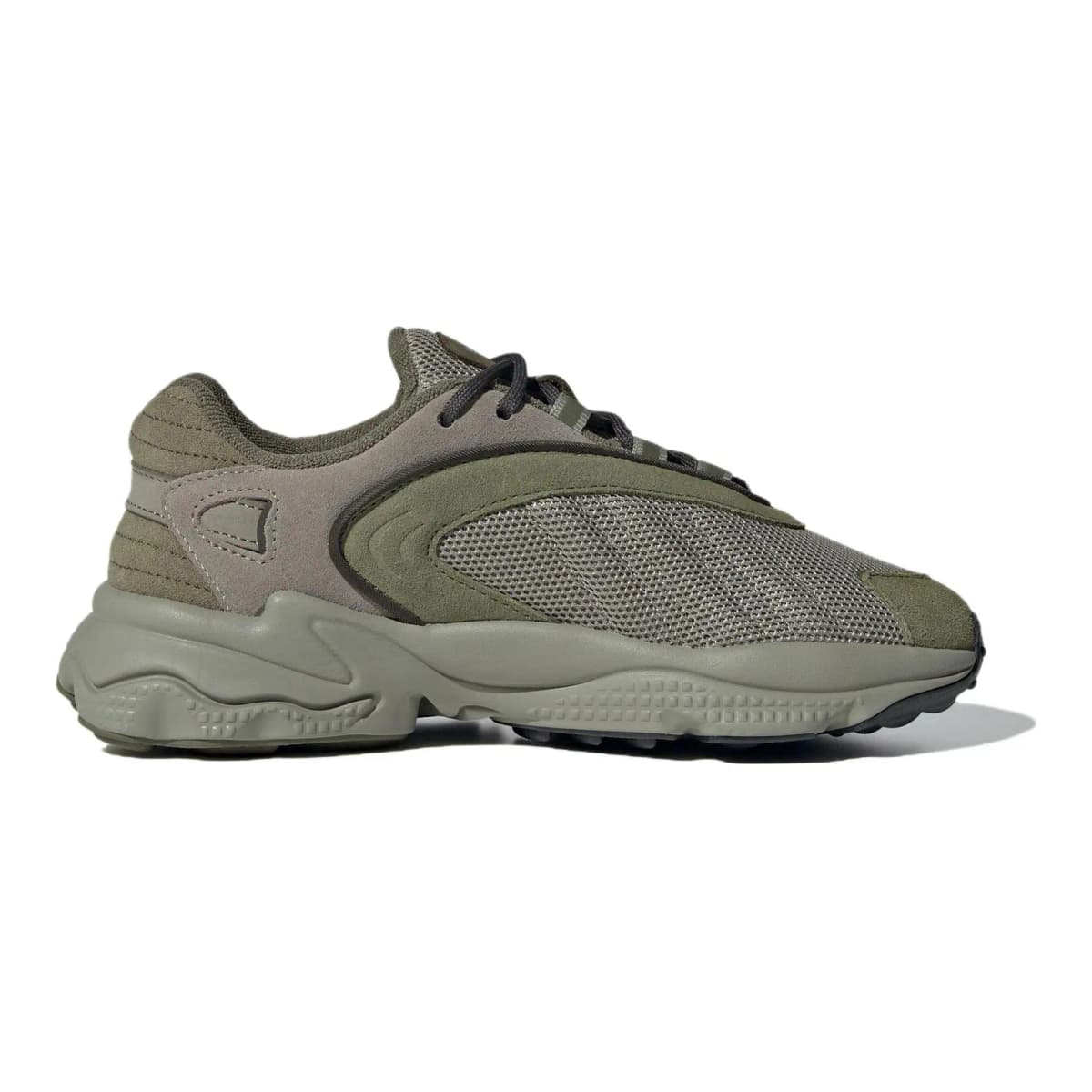 Adidas Originals Oztral Durable Breathable Kids Lifestyle Shoes Brown Teenagers 2