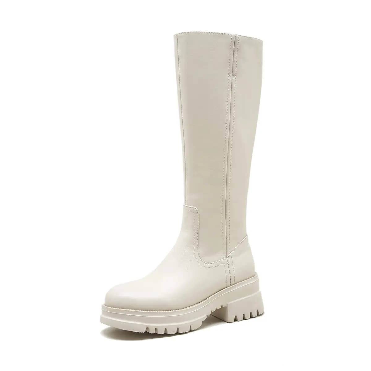 PIERCE GENTRY Knee-high Boots 5.5cm Women's 8