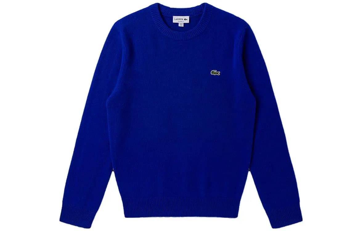 LACOSTE Kişi Kaşmir Sviter Safir Mavi