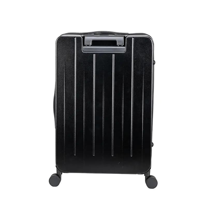 GUESS Large Capacity Durable Luggage 8 Silent Spinner Wheels PC+ABS Suitcase 20" 24" Unisex Cream/Black 13