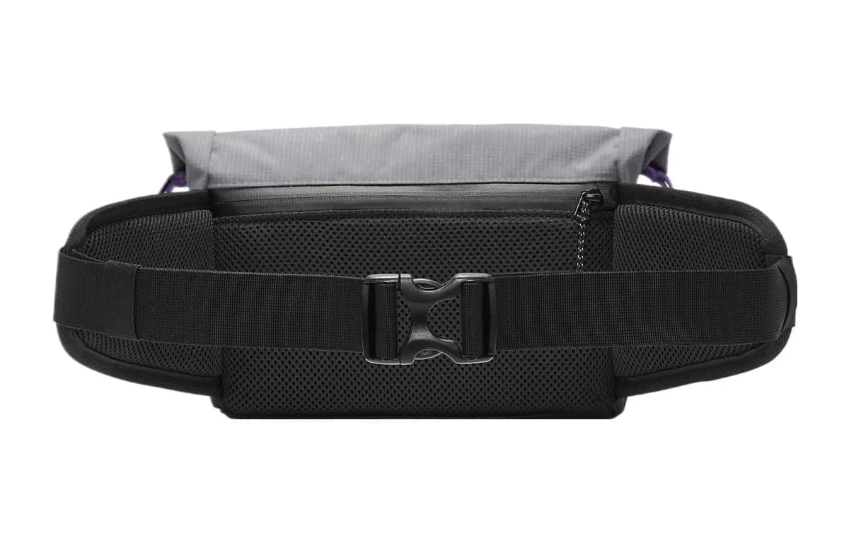 Nike Polyester Fanny Pack Regular Unisex Black & Cool Gray & White 6