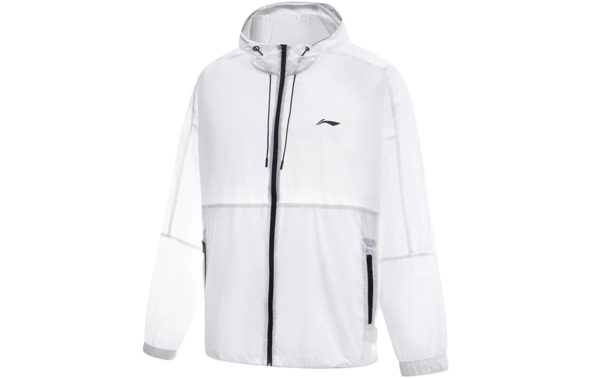LiNing Smoothie Unisex Günəşdən Qoruyucu Geyim Ağ