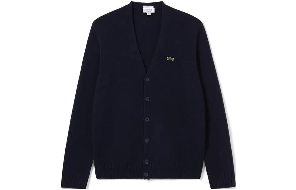 LACOSTE Cashmere Unisex Sviter Navy Blue