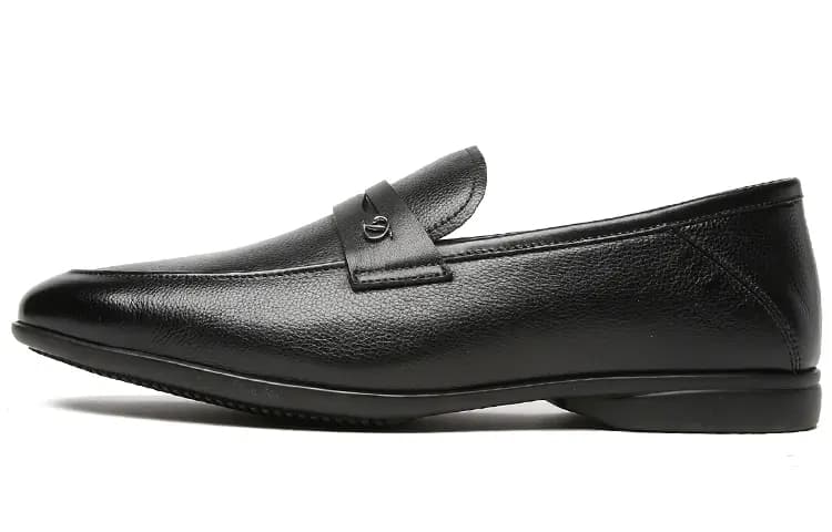 S.T. Dupont Dəri Kişi Loafer Qara