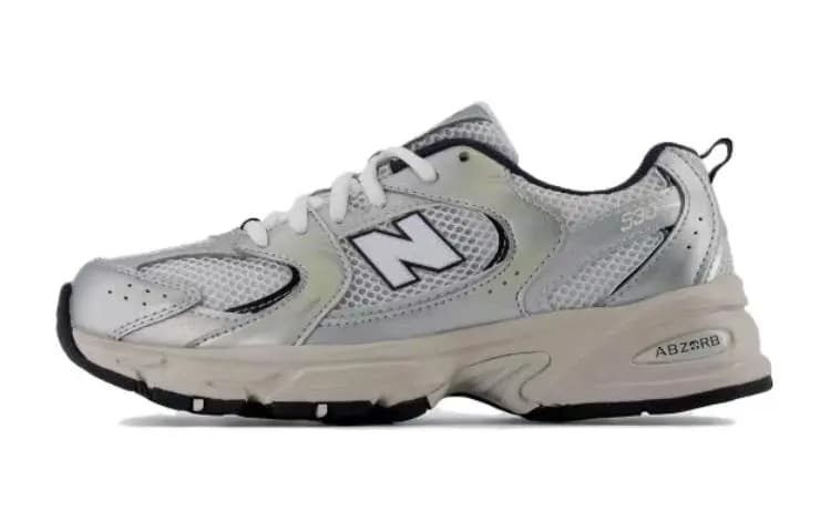 New Balance NB 530 Uşaq Qaçış Ayaqqabısı Ağ/Mavi/Gümüş