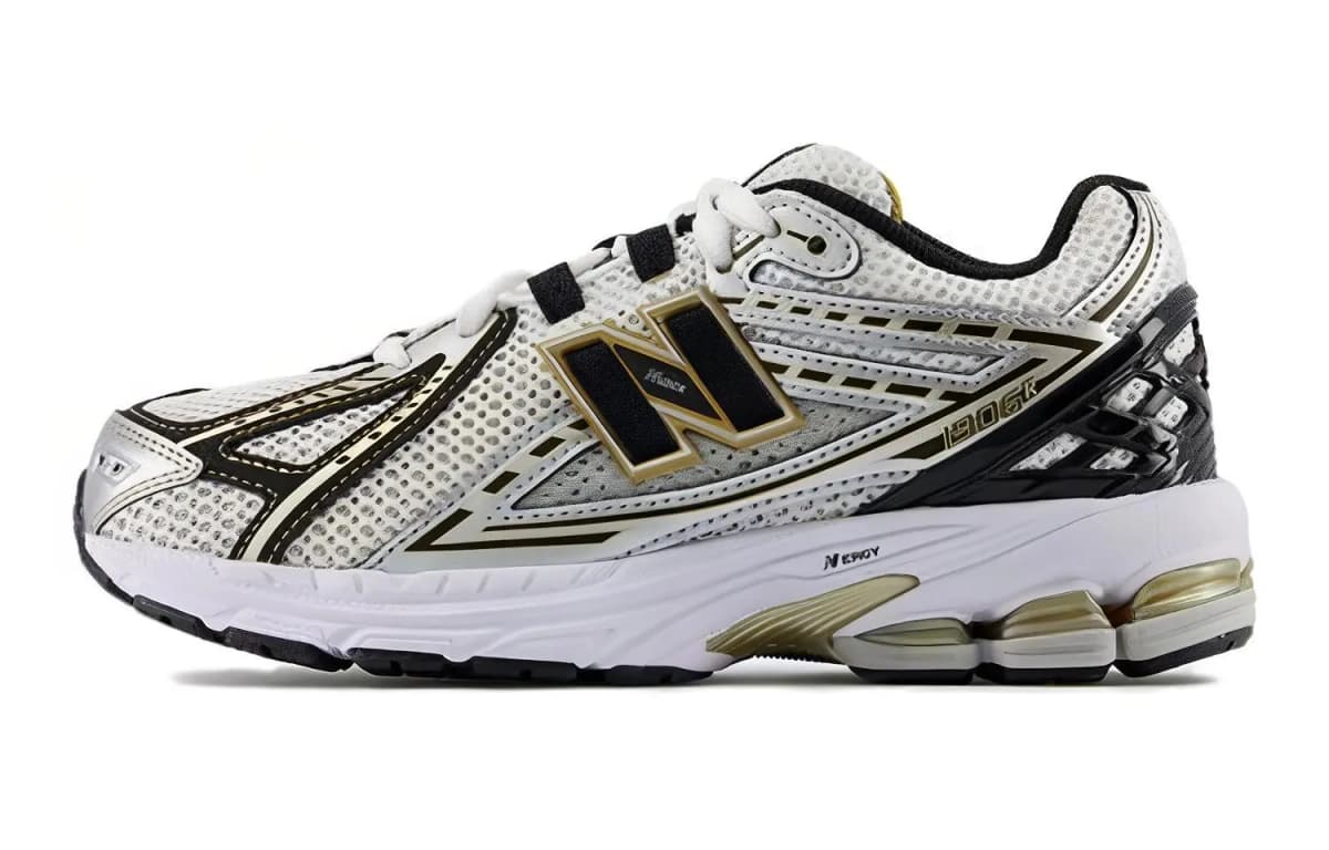 New Balance 1906R White Metallic Gold GS