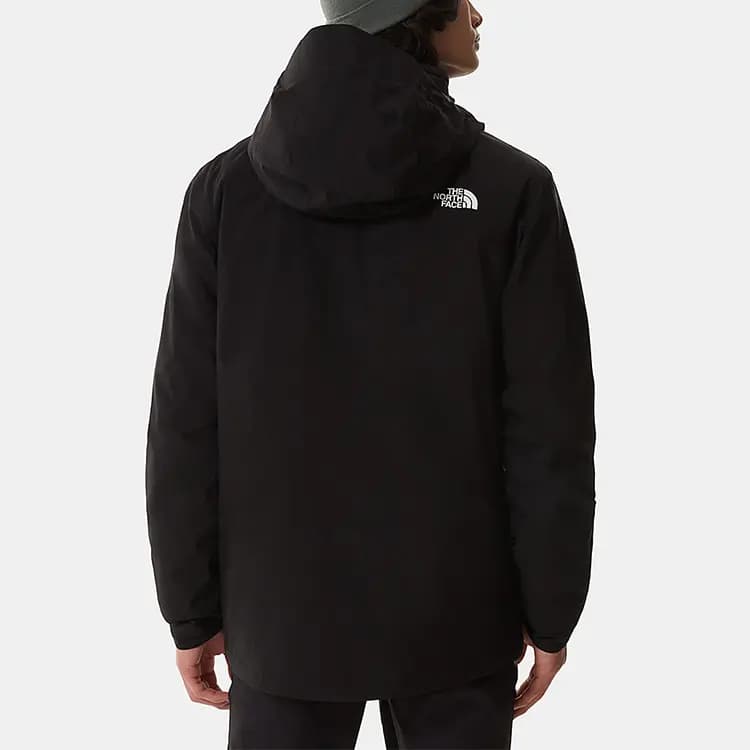 THE NORTH FACE Carto Triclimate Outdoor Hiking Water-Resistant Windproof Breathable Windbreaker Jacket Men's Black 7