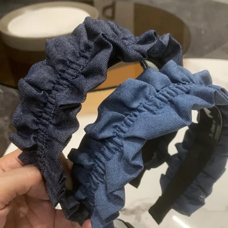 OQD Denim Saç Bandı Qadın 4