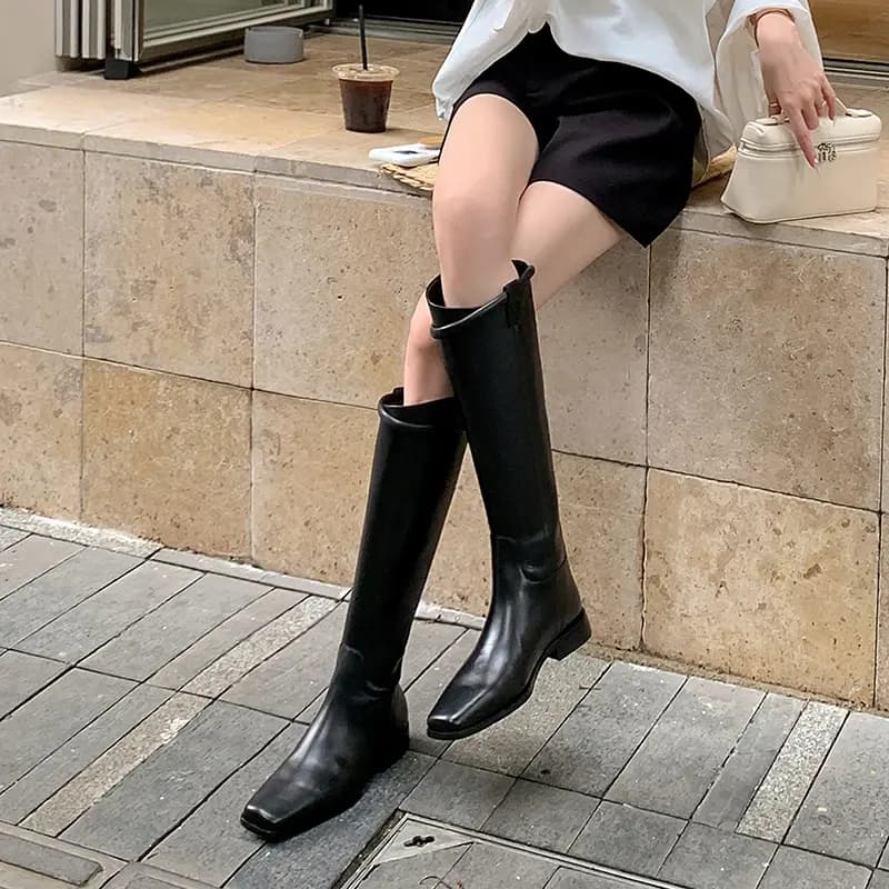 Echo&yolo Chelsea Boots 2.5cm Women's Black Classic 11