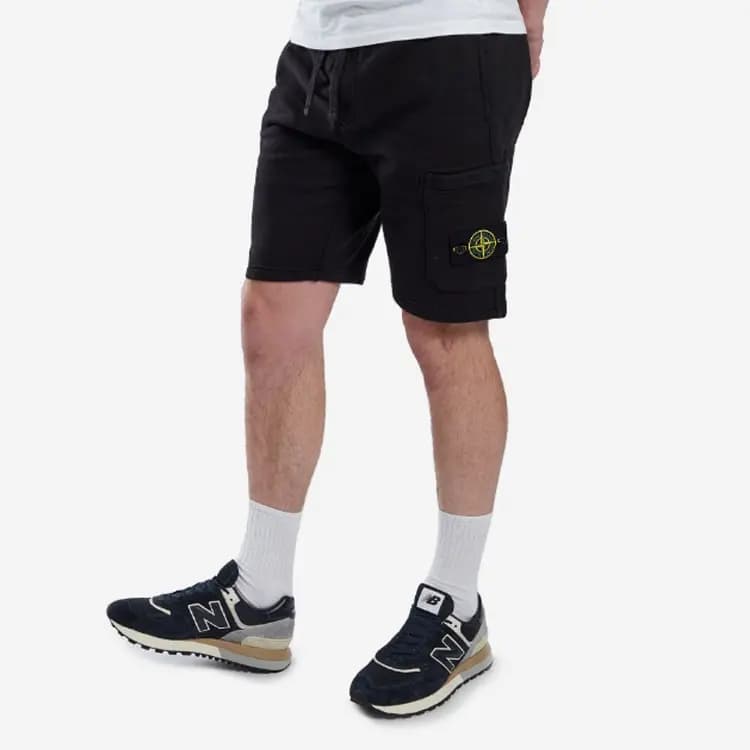 STONE ISLAND 64651 Pambıq Şort 6