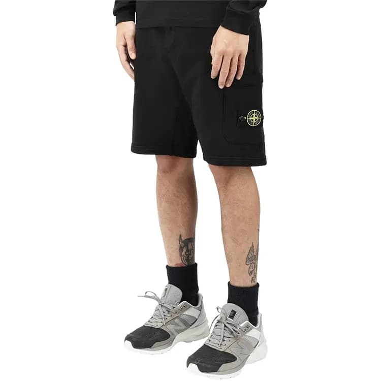 STONE ISLAND 64651 Pambıq Şort 4