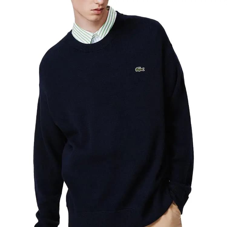 LACOSTE Kişi Sviteri Dəniz Mavisi 4