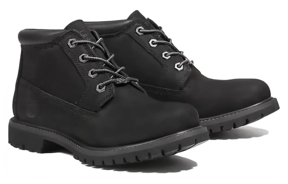 Timberland Nellie Waterproof Chukka Qadın Çəkməsi Qara 3